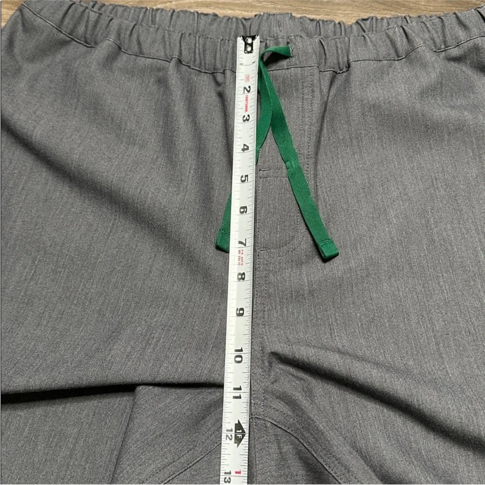 Figs Pisco Basic Gray Scub Pants‎ Size Large